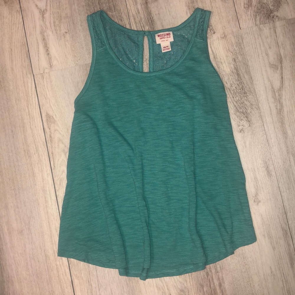 Mossimo Turquoise Tank